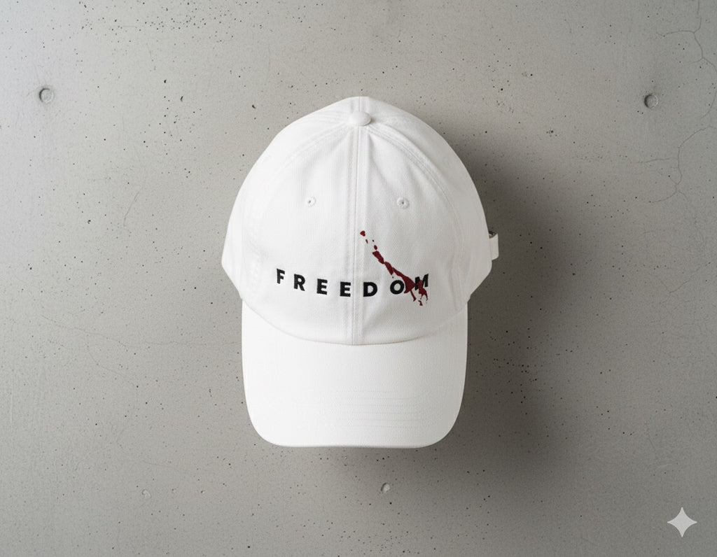 “FREEDOM” Memorial Dad Hat — Honoring the Legacy of Charlie Kirk