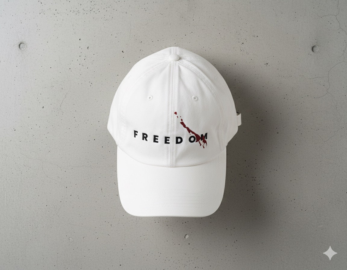 “FREEDOM” Memorial Dad Hat — Honoring the Legacy of Charlie Kirk